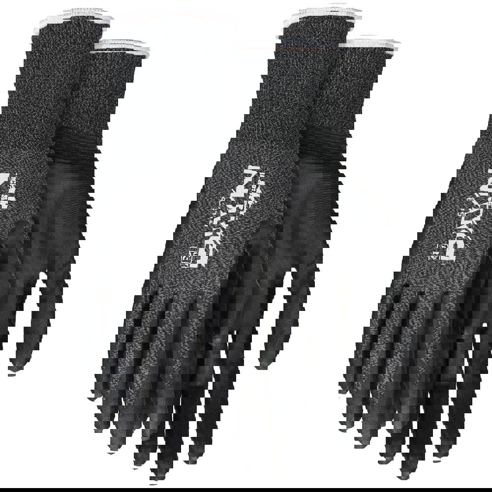 Puncture and Abrasion-Resistant Gloves: Size XS, ANSI Puncture 2, Foam Nitrile, Nylon Blend